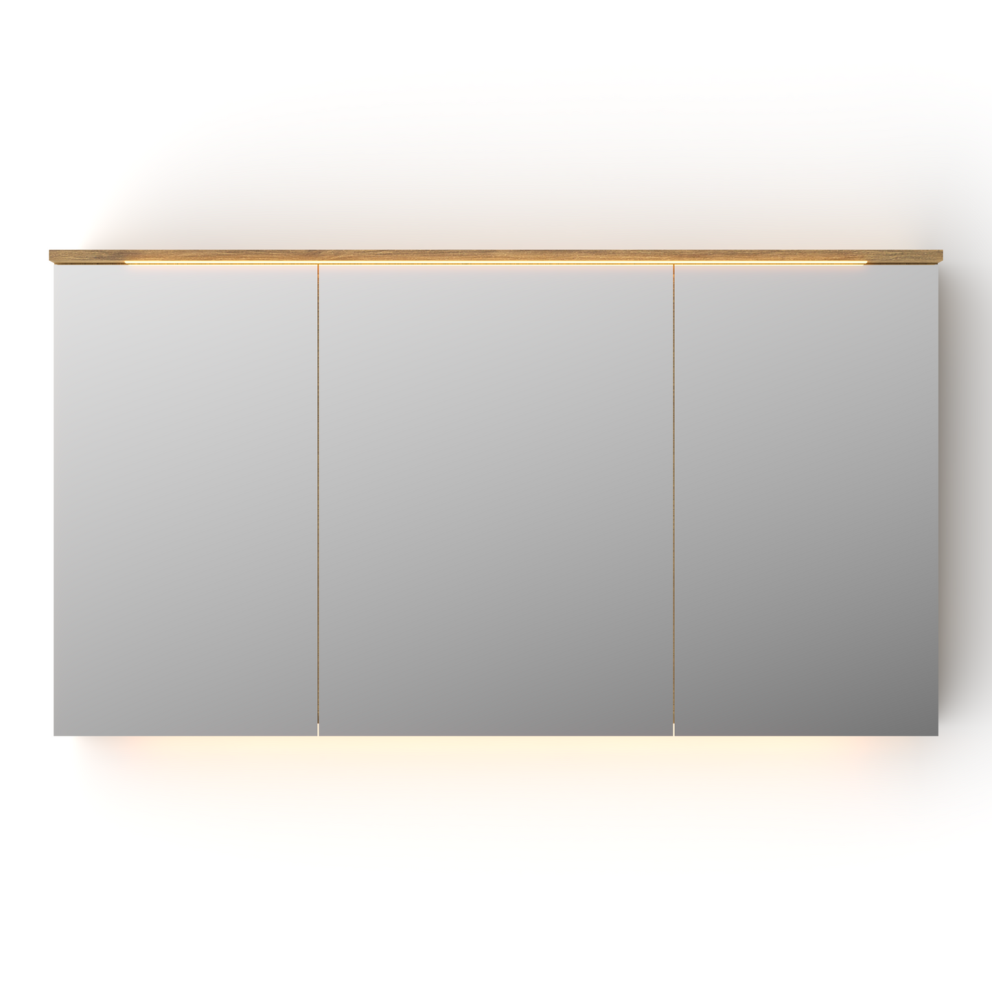 Verona speilskap, Eik 150 cm