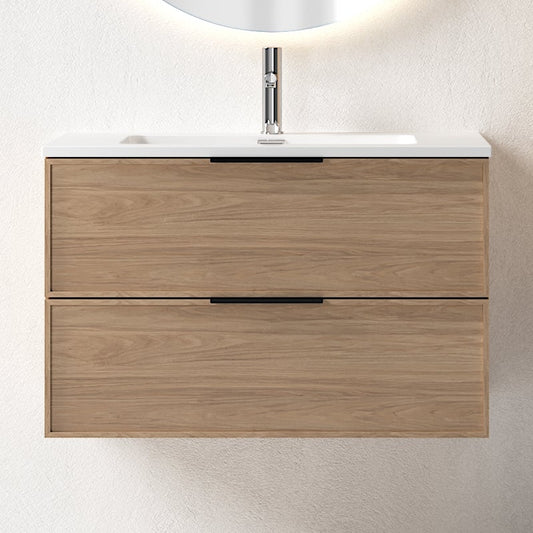 Essence 80 eik m/hvit matt servant