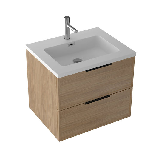 Essence 60 eik m/hvit matt servant