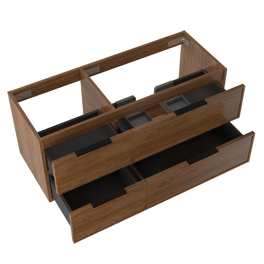 Essence 120 valnøtt UTEN/servant med høyre utsparing