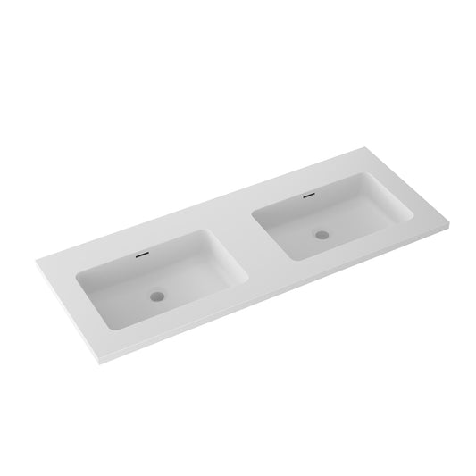 Essence 120 servant, hvit matt (Dobbel)