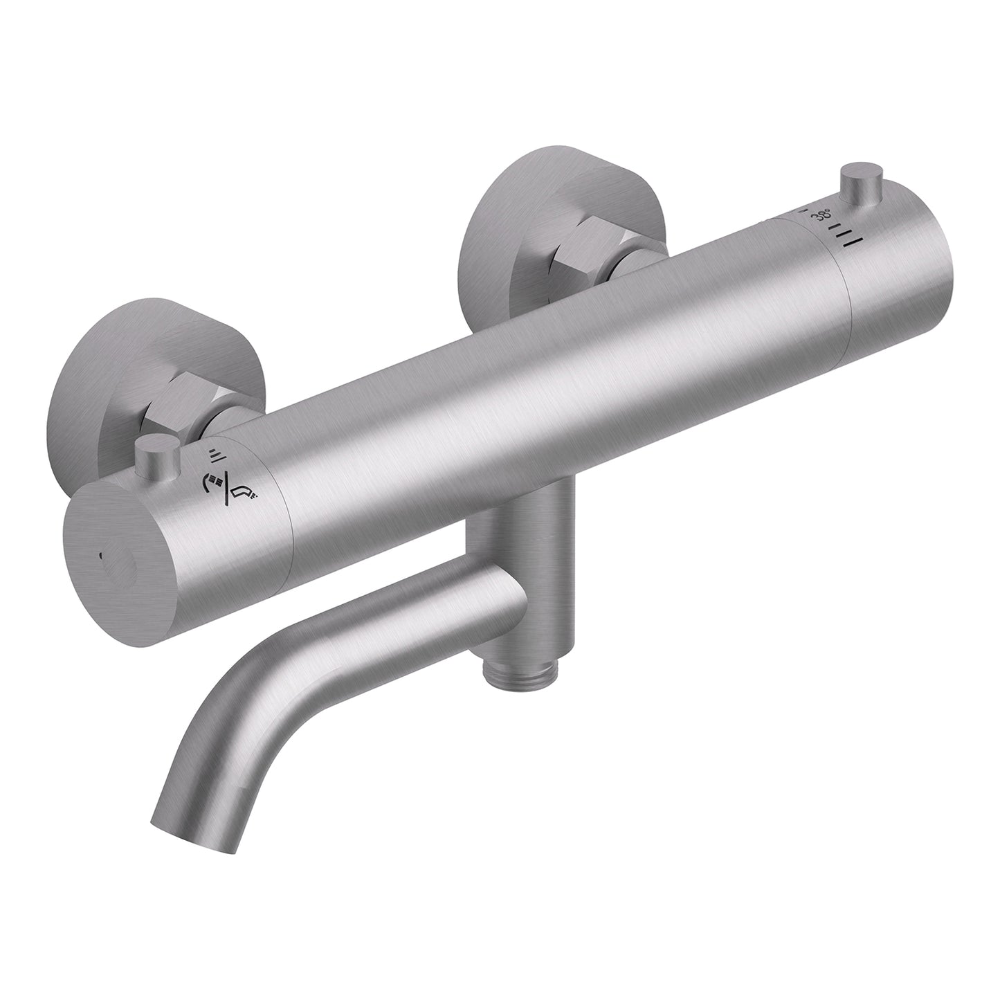 Fusion kararmatur børstet