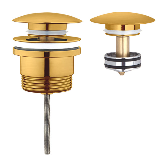 Fusion pop-up m/easyclean børstet gull