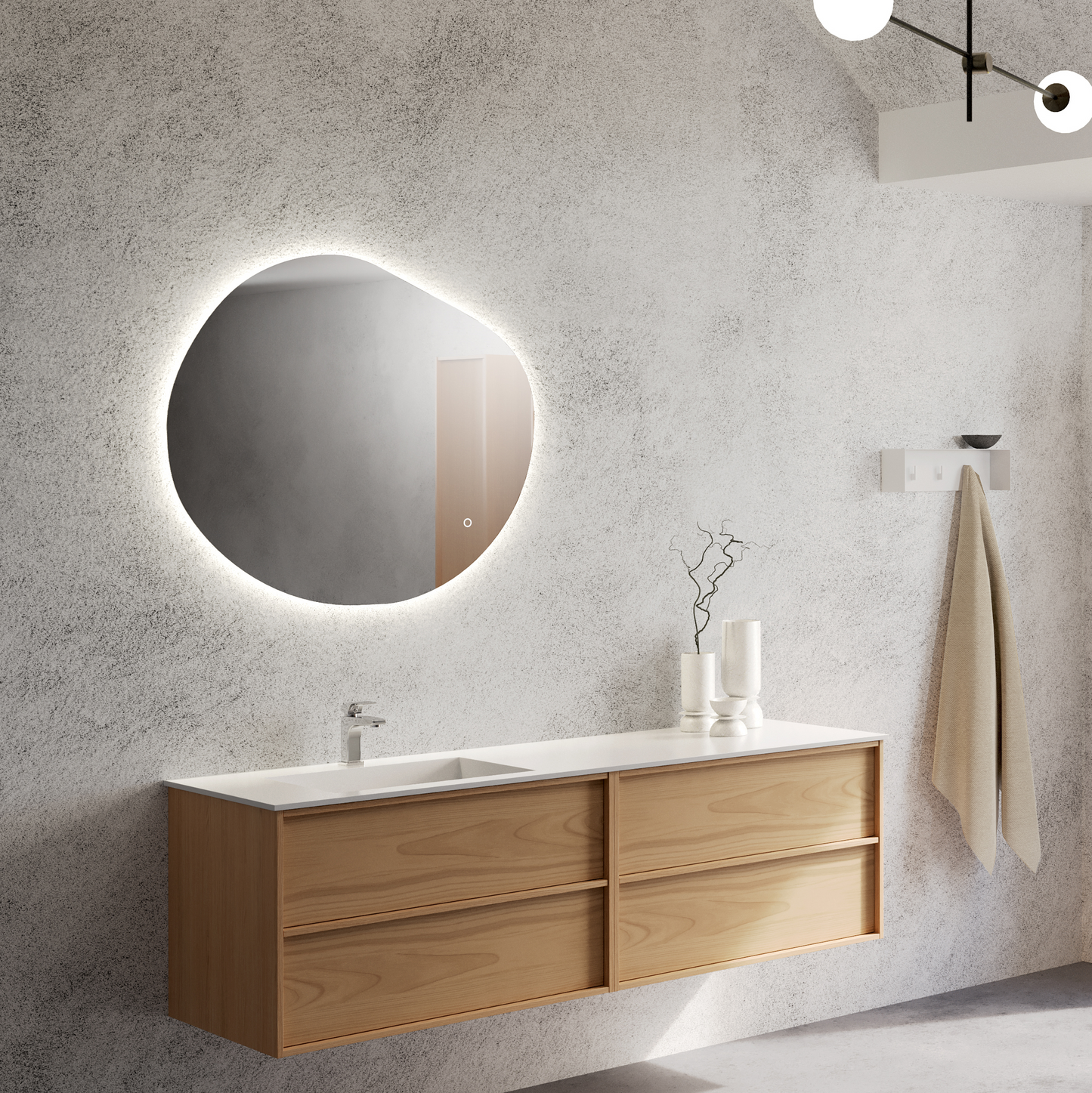 HOME 60 servantskap, eik