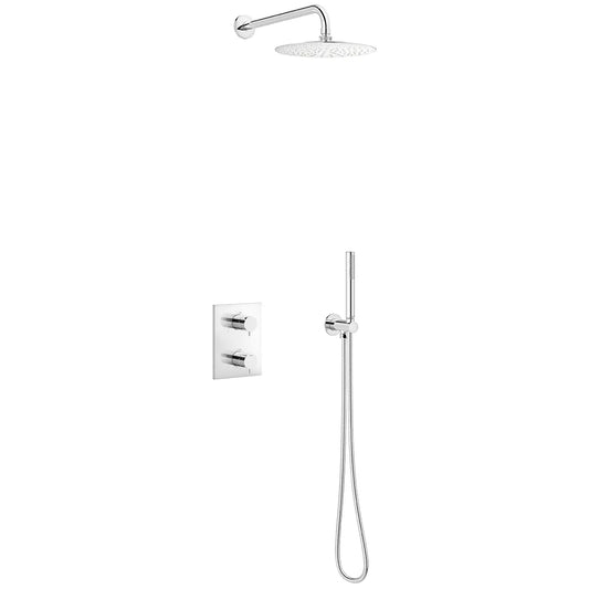 Innbyggingskran for dusj, krom