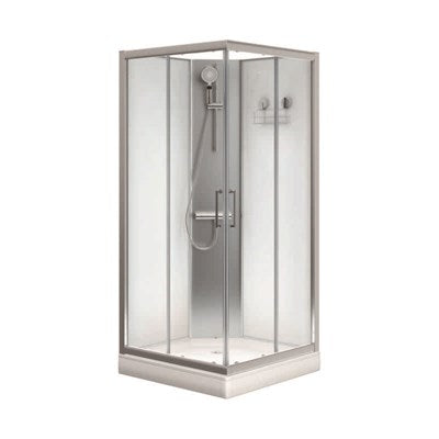 Dusjkabinett Papilio rett 80x80 cm