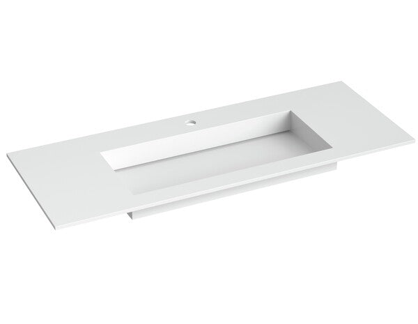 Corian servant med flat bunn