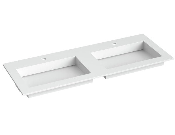 Corian servant med flat bunn