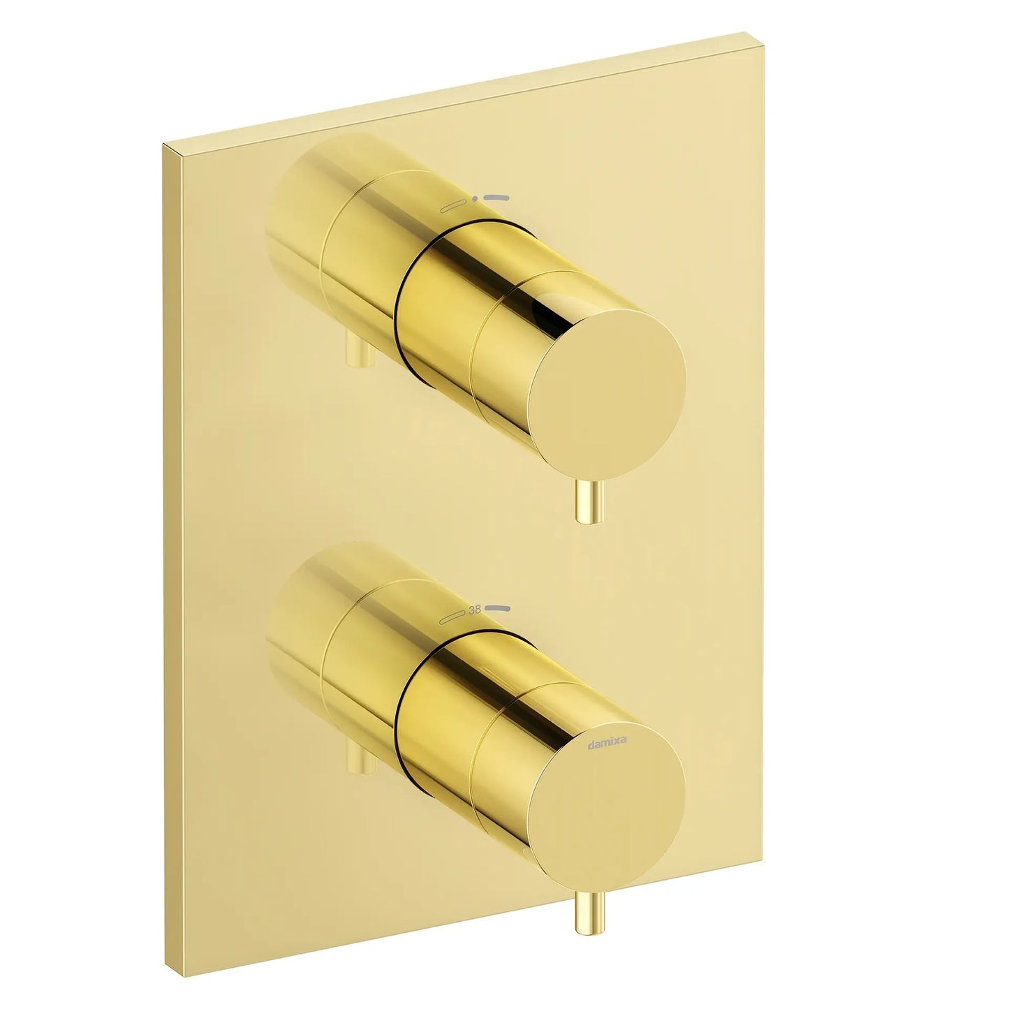 Innbyggingskran for dusj, messing