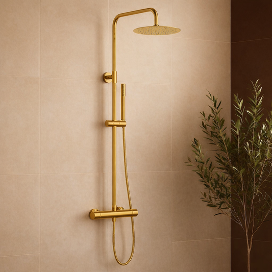 Fusion takdusj børstet gull