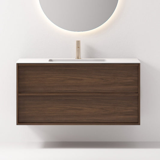 Nordic frame 120 valnøtt m/servant UTEN/speil