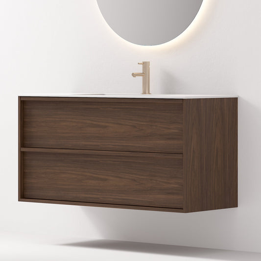 Nordic frame 120 valnøtt m/servant UTEN/speil