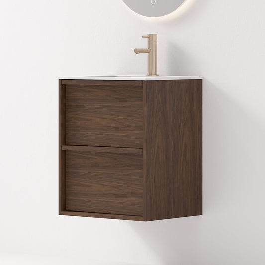 Nordic frame 50 valnøtt m/servant UTEN/speil