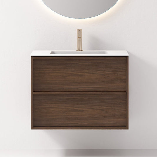 Nordic frame 80 valnøtt m/servant UTEN/speil