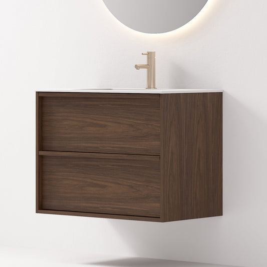 Nordic frame 80 valnøtt m/servant UTEN/speil