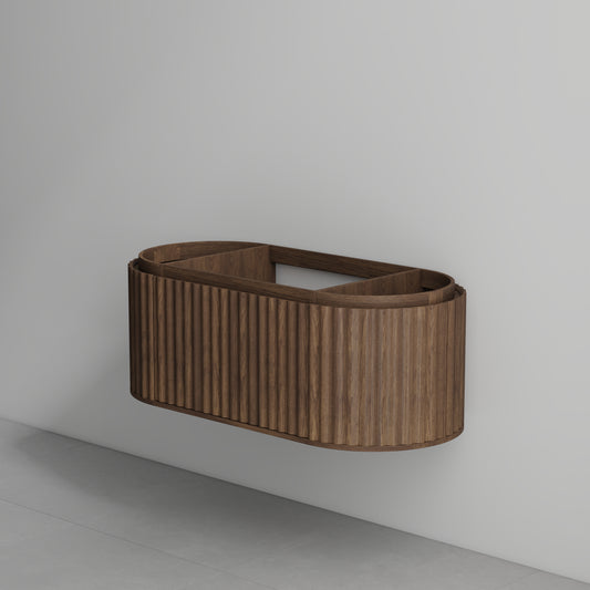 Nordic shape 120 valnøtt UTEN/servant