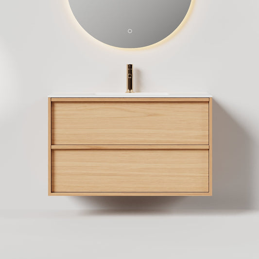 Nordic frame 100 eik m/servant UTEN/speil V2