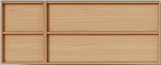 Nordic frame 150 eik UTEN/servant (Utsparing høyre) V2