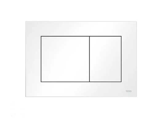 Tece trykknapp hvit matt now