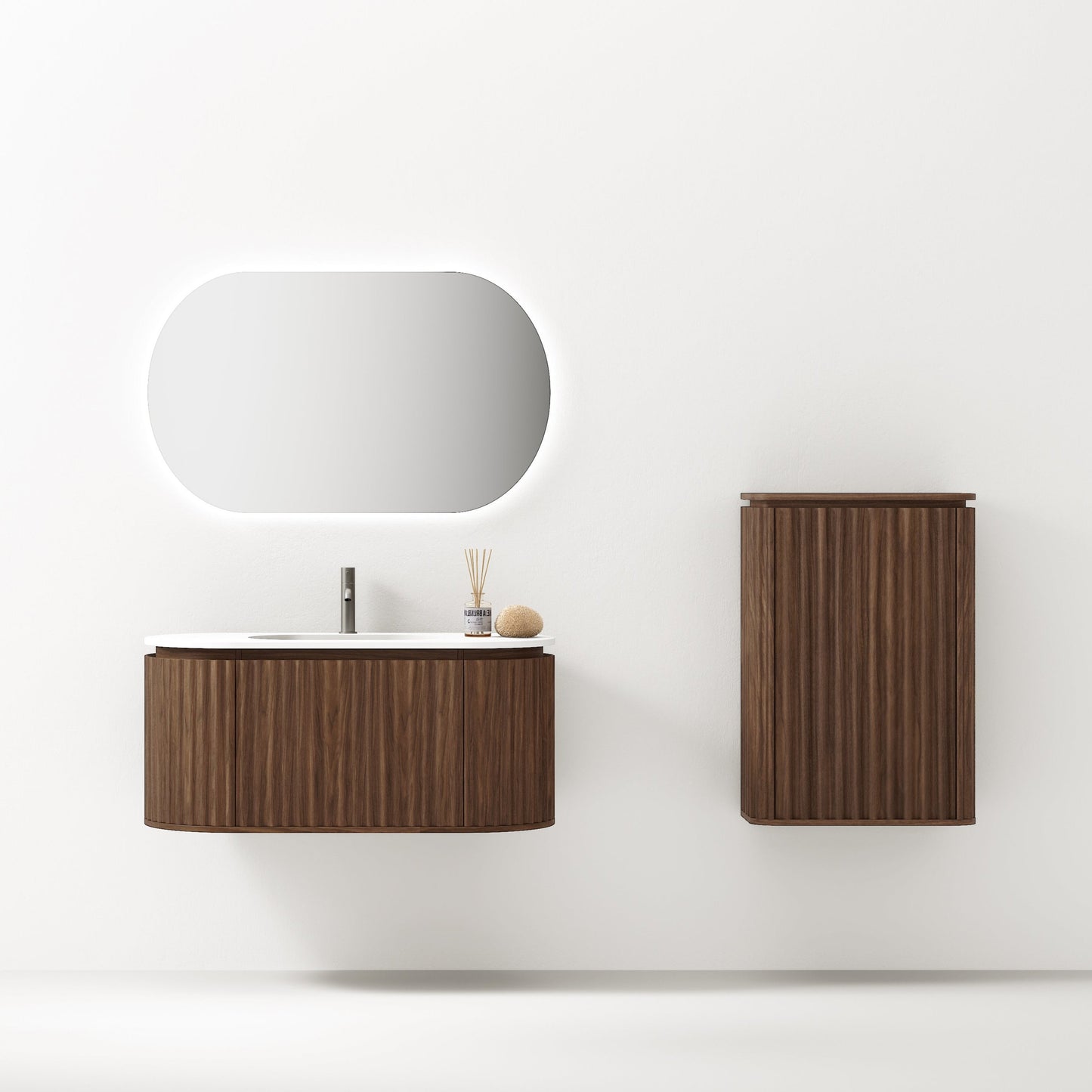 Nordic shape 100 møbelsett valnøtt