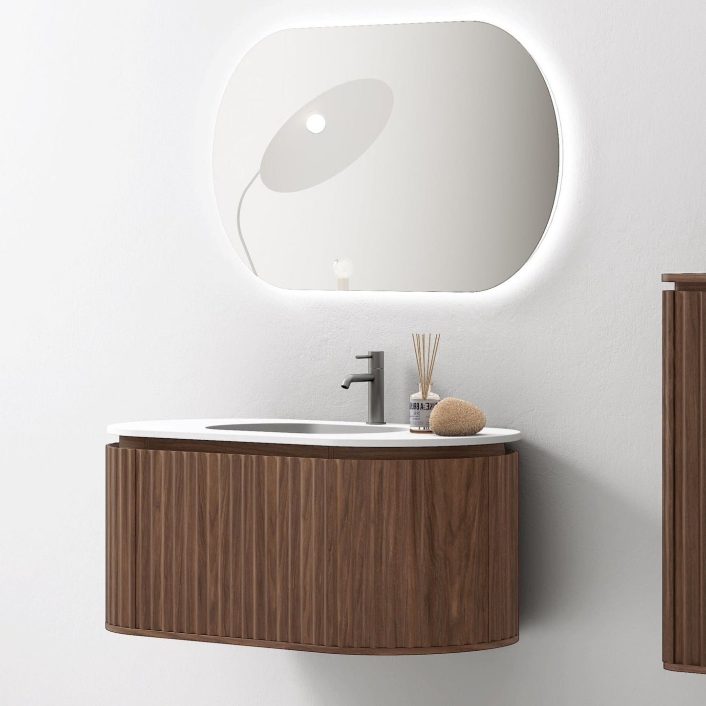 Nordic shape 100 møbelsett valnøtt
