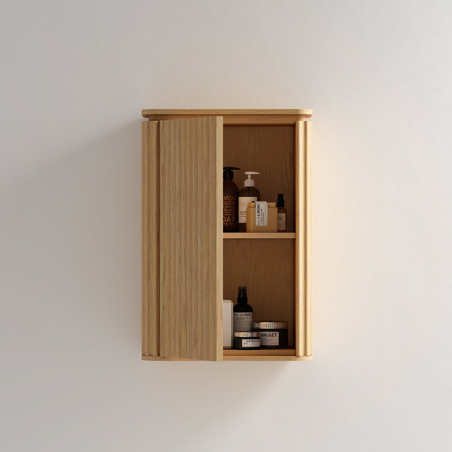 Nordic shape lavt sideskap eik