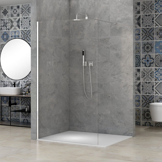 Adelen/Ava walk in/fastfelt , krom