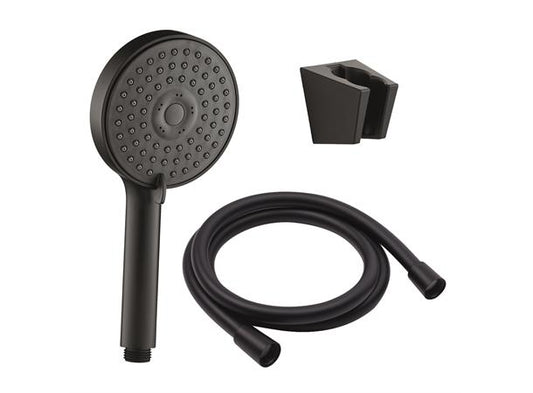 Komplett badekarsett - Sort matt