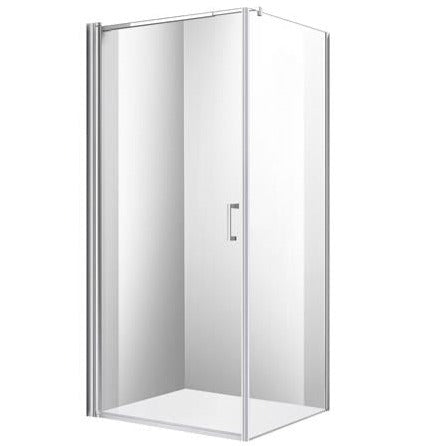 Quick Fastfelt + Rett dør, krom