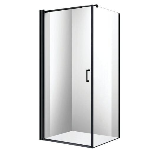 Quick Fastfelt + Rett dør, sort matt