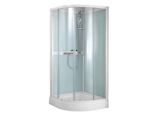 Quick One Dusjkabinett 80x80x205cm Rund