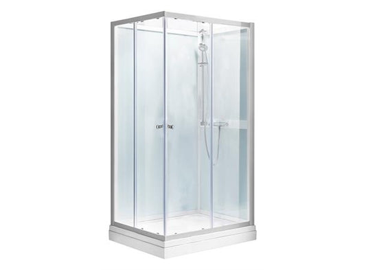 Quick One Dusjkabinett 90x70x205cm Venstre, Firkantet