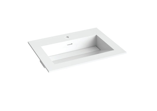 Corian servant med skrå bunn