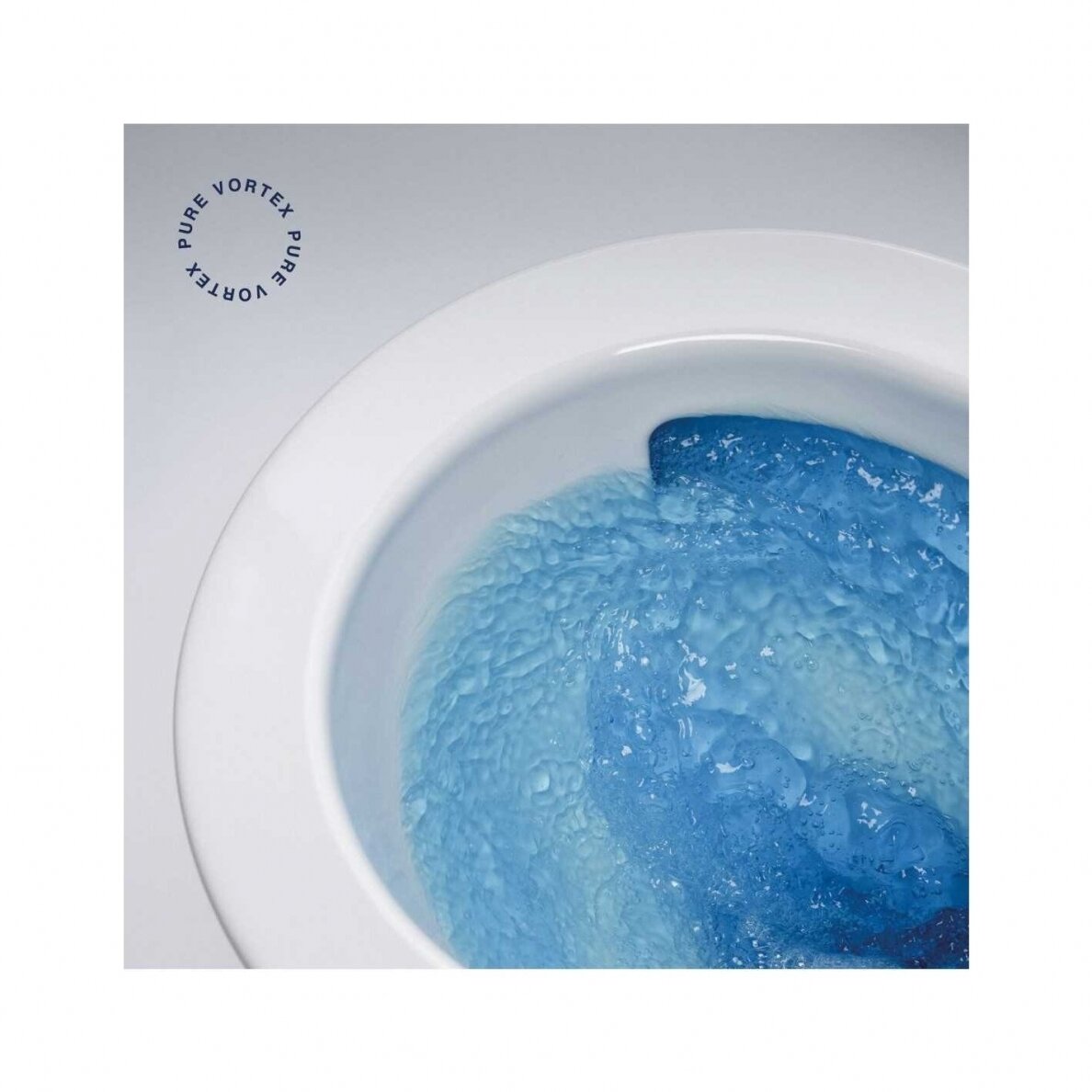 Centria pure vortex veggtoalett, sort matt