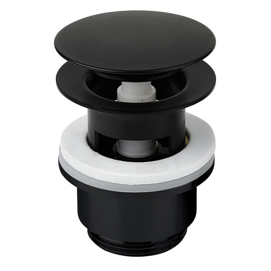 Klikkventil sort matt (4444032729168)