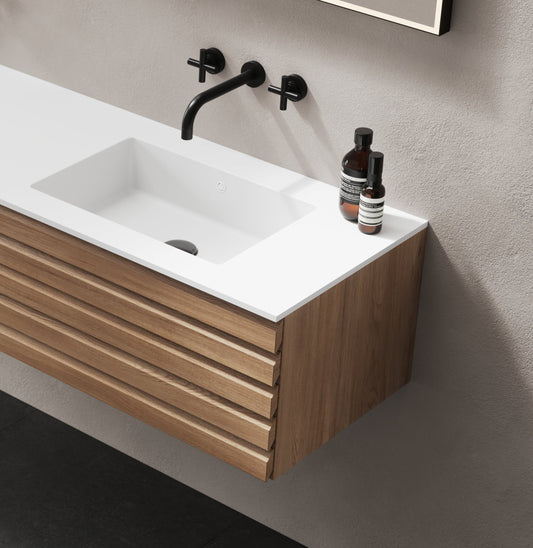 Corian benkeplate MED/underlimt servant