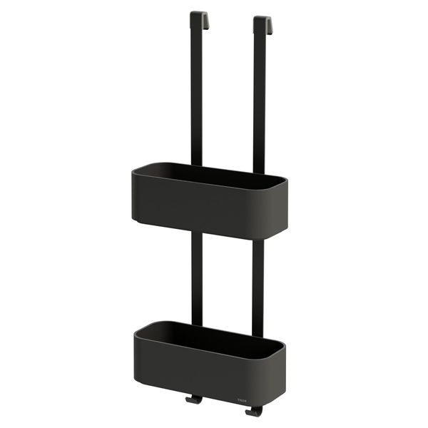 Tiger 2-Store Shower Caddy dusjkurv sort matt