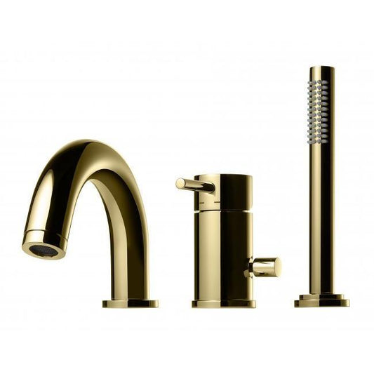 Tapwell B1047 badekarbatteri honey gold (4637921640528)