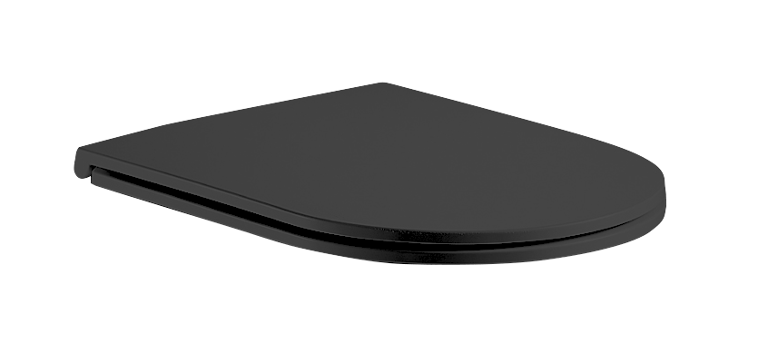 Rondo toalettsete sort matt
