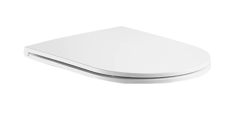 Rondo toalettsete hvit matt