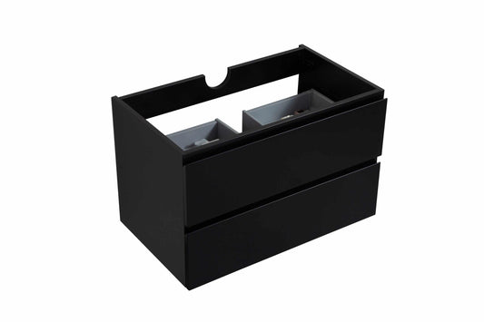 New York 80 pro sort baderomsmøbel