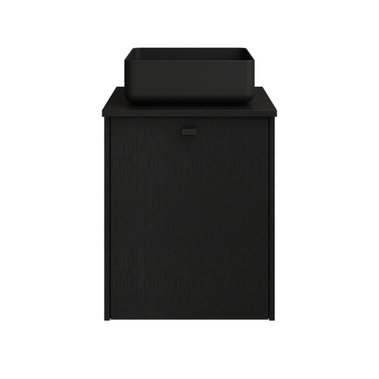 Provence servantskap B50 med Monaco porselenservant sort eik