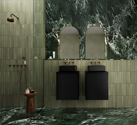 Provence miljø 2 X 50 cm Sort eik