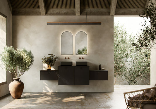 Provence miljø 221 cm Sort eik