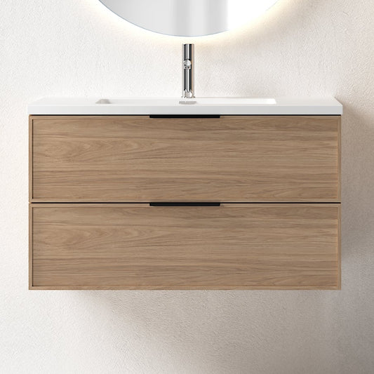 Essence 90 eik m/hvit matt servant