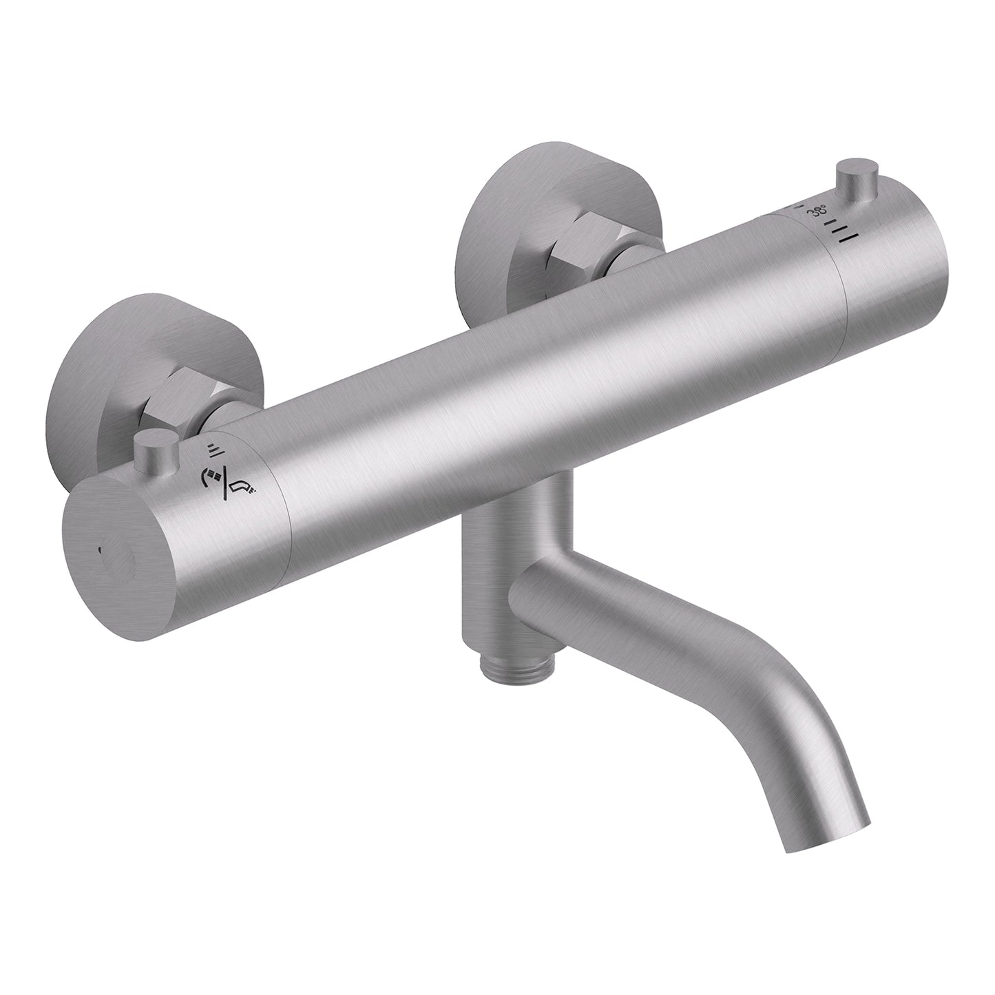 Fusion kararmatur børstet