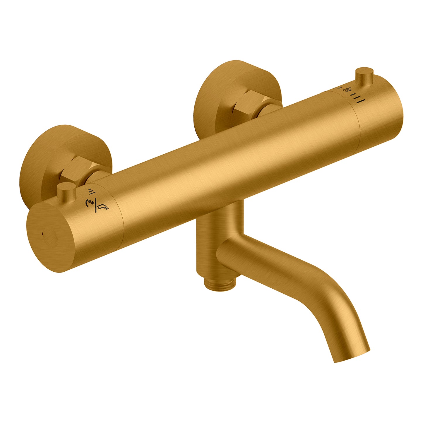 Fusion kararmatur børstet gull