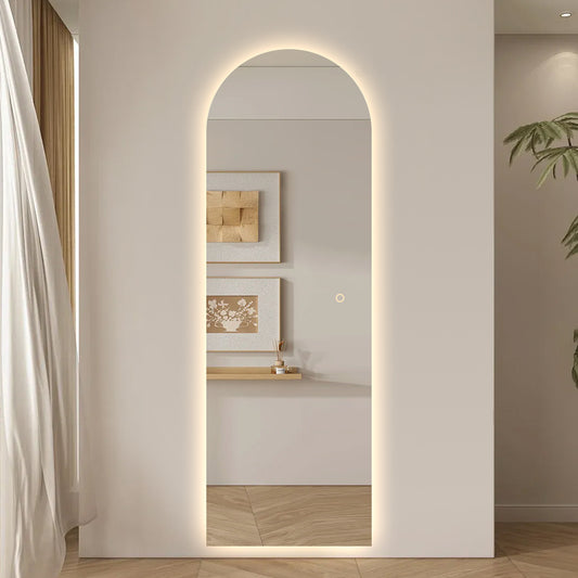 Bologna dimbart lysspeil m/antidugg 60x180 cm