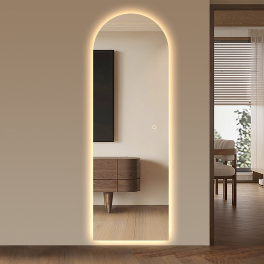 Bologna dimbart lysspeil m/antidugg 60x180 cm