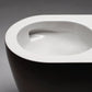 Centria pure vortex veggtoalett, sort matt
